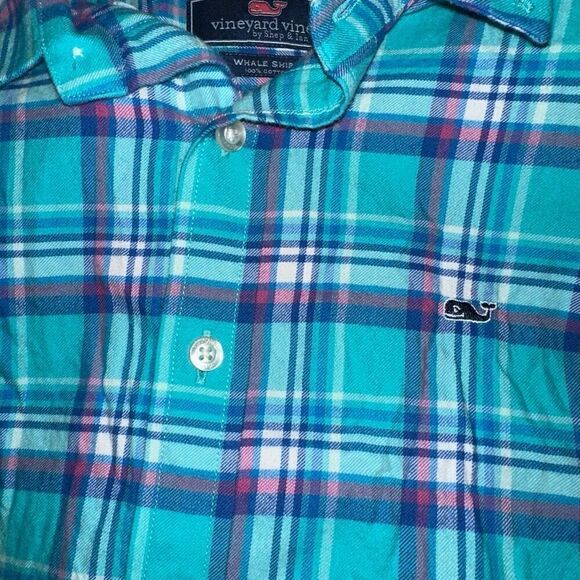 Vineyard Vines Plaid Button Shirt - Picture 3 of 4